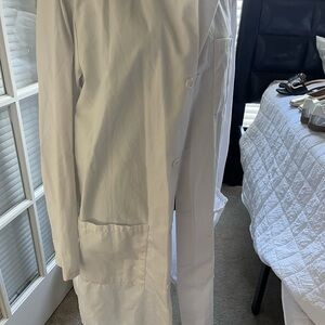 White Lab Long Sleeve Coat
